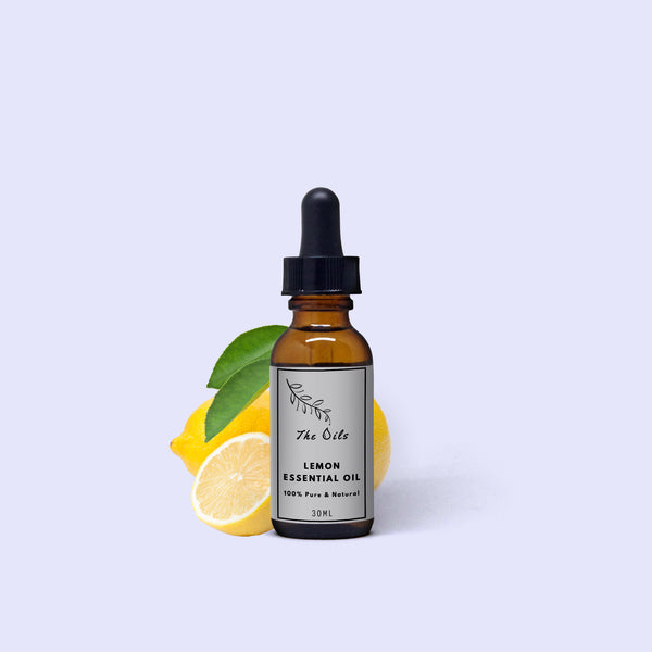 Organic Lemon Essential Oil 100% Pure & Natural